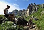 Cima Alben (2020 m) in periplo dal Passo della crocetta il 26 luglio 2020- FOTOGALLERY